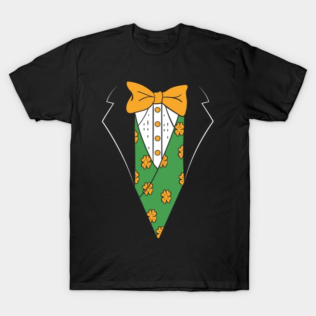 Leprechaun Chic: Shamrocks, Bowties, and Style! T-Shirt by Life2LiveDesign